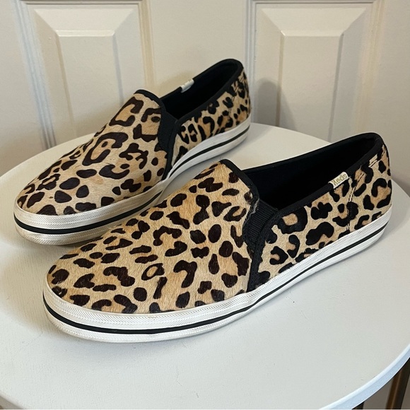 Keds X Kate Spade New York Double Decker Leopard-print Sneakers - Picture 8 of 8